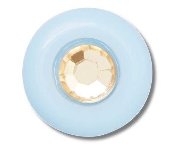 Jibbitz™ Charm Blue and Green Acrylic Gem