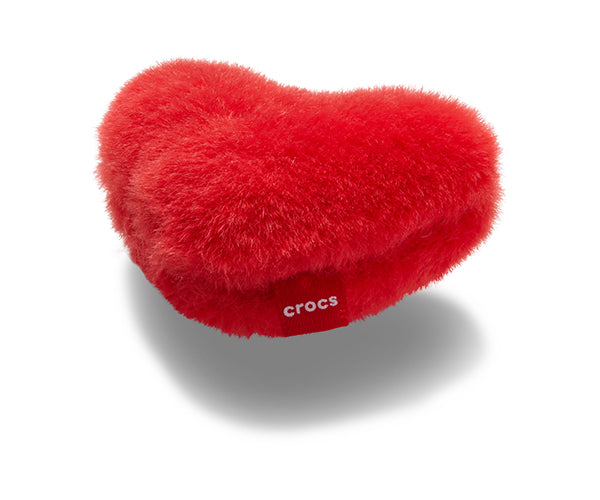 JIBBITZ™ CHARM RED FUZZY HEART