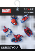 JIBBITZ™ CHARM SPIDERMAN 5PCK
