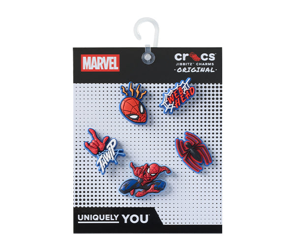 JIBBITZ™ CHARM SPIDERMAN 5PCK