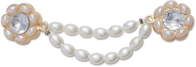 JIBBITZ™ CHARM DOUBLE SILVER JEWEL CHAIN