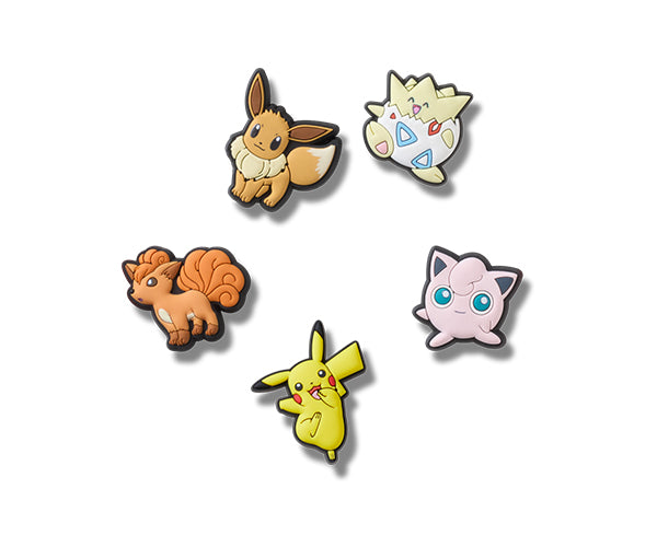 JIBBITZ™ CHARM Pokemon Character 5 Pck