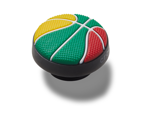 Jibbitz™ Charm Multi Color Basketball