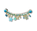 JIBBITZ™ CHARM BLUE ADJUSTABLE CHARM CHAIN