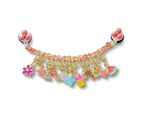 JIBBITZ™ CHARM PINK ADJUSTABLE CHARM CHAIN