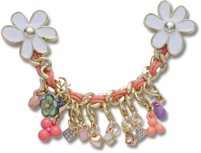 JIBBITZ™ CHARM RIBBON ADJUSTABLE CHARM CHAIN