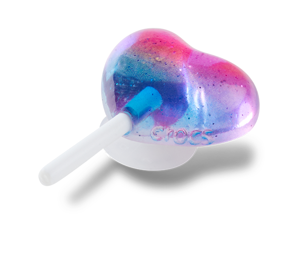 JIBBITZ™ CHARM JELLY HEART LOLLIPOP
