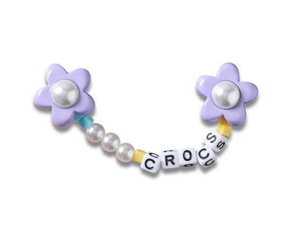 JIBBITZ™ CHARM PURPLE META FLOWER CHAIN