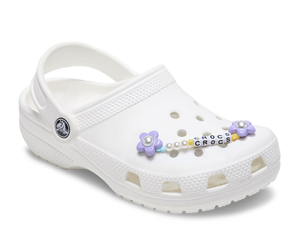 JIBBITZ™ CHARM PURPLE META FLOWER CHAIN