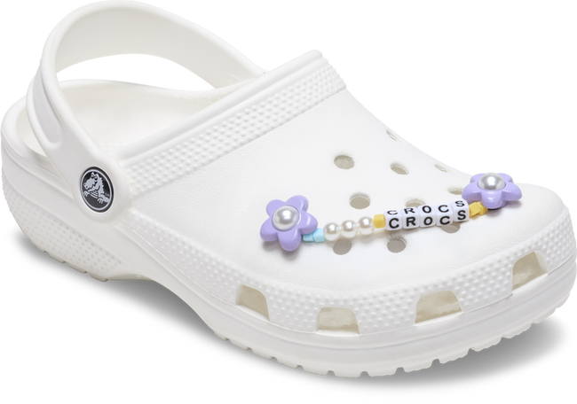 JIBBITZ™ CHARM PURPLE META FLOWER CHAIN