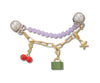 JIBBITZ™ CHARM PURPLE META CHARM CHAIN