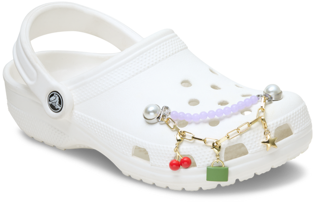 JIBBITZ™ CHARM PURPLE META CHARM CHAIN