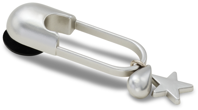 Jibbitz™ Charm Meta Safety Pin