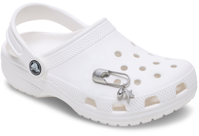 Jibbitz™ Charm Meta Safety Pin