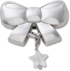 Jibbitz™ Charm Indie Silver Bow Dangle