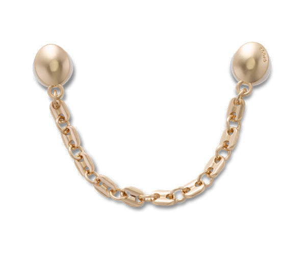 JIBBITZ™ CHARM GOLD ANCHOR CHAIN