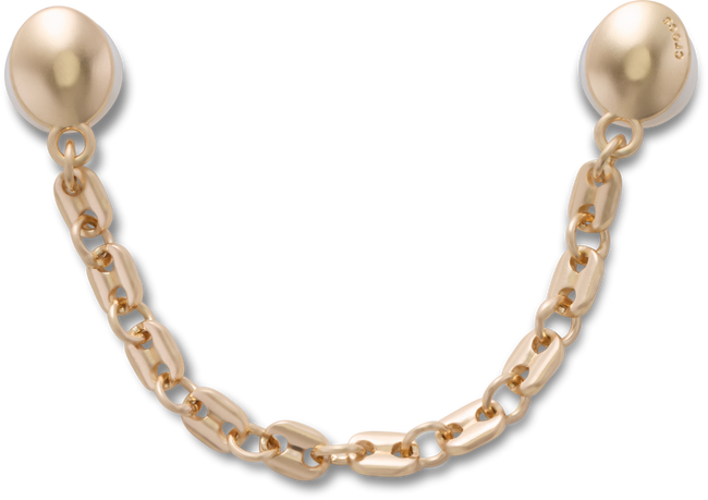 JIBBITZ™ CHARM GOLD ANCHOR CHAIN