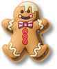 JIBBITZ™ CHARM CUTE GINGERBREAD COOKIE
