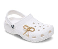 JIBBITZ™ CHARM Gold Beaded Bow