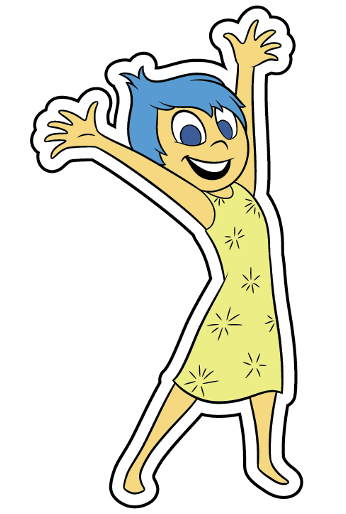 JIBBITZ™ CHARM PIXAR INSIDE OUT JOY
