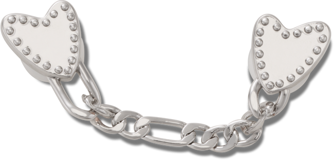 JIBBITZ™ CHARM SILVER HEART MINI CHAIN