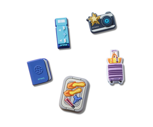 JIBBITZ™ CHARM TRAVEL ESSENTIALS 5 PACK