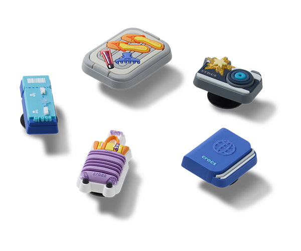 JIBBITZ™ CHARM TRAVEL ESSENTIALS 5 PACK