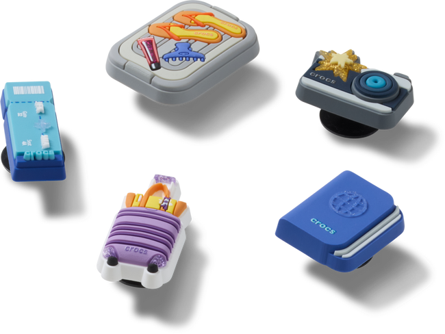 JIBBITZ™ CHARM TRAVEL ESSENTIALS 5 PACK