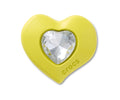 JIBBITZ™ CHARM Yellow SMT Gem Heart