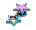JIBBITZ™ CHARM Iridescent Double Star
