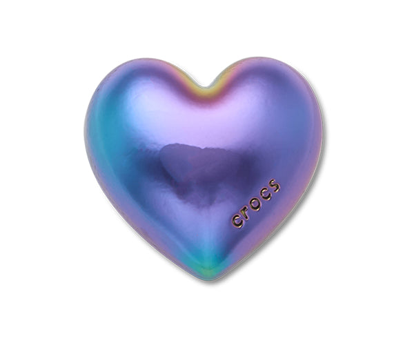 JIBBITZ™ CHARM Iridescent Bubble Heart