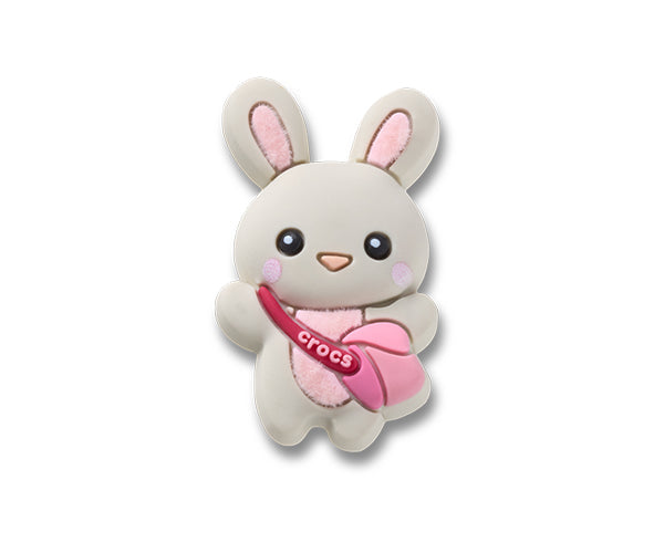 JIBBITZ™ CHARM Cutie Bunny with Satchel