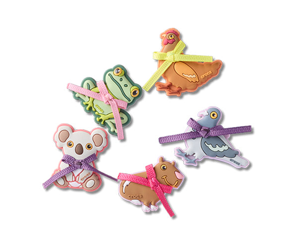 JIBBITZ™ CHARM Coquette Animal Friends 5 Pack