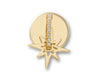 JIBBITZ™ CHARM Gold SMT Gem Starburst