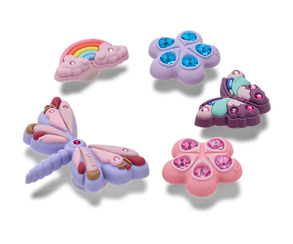 JIBBITZ™ CHARM Magical Garden Bug 5 Pack