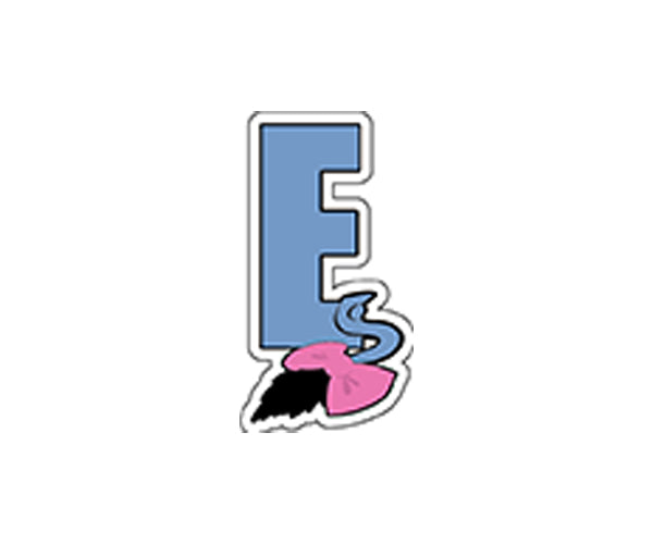 JIBBITZ™ CHARM Disney Character Letter E