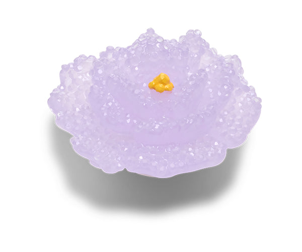 JIBBITZ™ CHARM Beaded Purple Flower