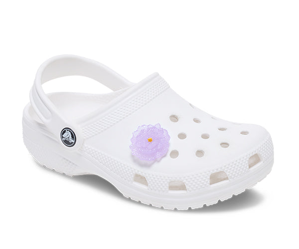 JIBBITZ™ CHARM Beaded Purple Flower