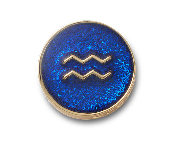 JIBBITZ™ CHARM Gold Aquarius