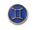 JIBBITZ™ CHARM Gold Gemini