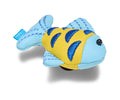 JIBBITZ™ CHARM Blue and Gold Sparkle Fish