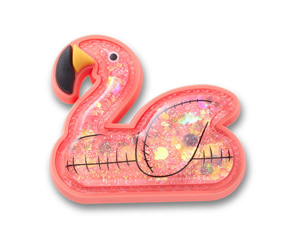 JIBBITZ™ CHARM Squish Flamingo Floatie