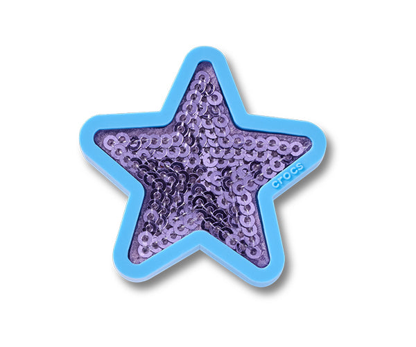 JIBBITZ™ CHARM Purple Sequin Star