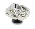 JIBBITZ™ CHARM Silver Flower Swirl