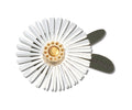 JIBBITZ™ CHARM Silver Sequin Flower