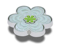 JIBBITZ™ CHARM Marbled Green Flower