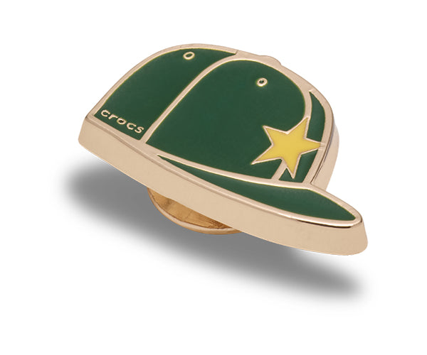 JIBBITZ™ CHARM Green Star Baseball Cap