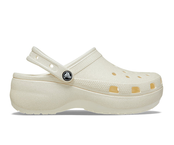 Women's Crocs Platform Glitter Clog