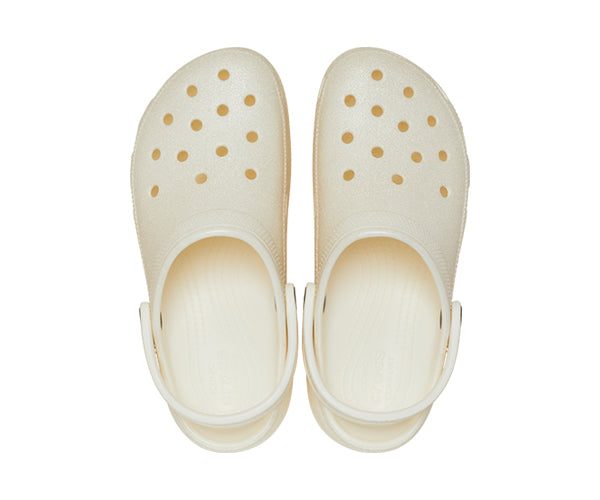 Women's Crocs Platform Glitter Clog