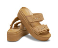 WOMENS CROCS BROOKLYN BUCKLE LOW WEDGE